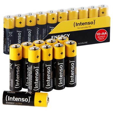 INTENSO Baterije AA LR6, alkalne, 1.5 V, 2600 mAh, 10kom
