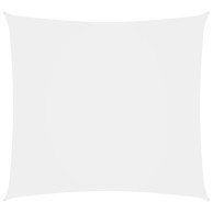 Jedro za zaštitu od sunca od tkanine četvrtasto 6 x 6 m bijelo