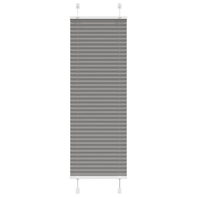 Plisirana roleta antracit 50x150 cm širina tkanine 49,4 cm