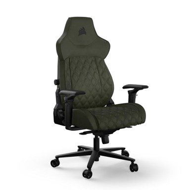 CORSAIR Igraća stolica TC500 LUXE, tkanina, zelena