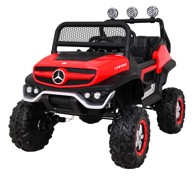 Auto na akumulator MERCEDES BENZ UNIMOG S, crveni