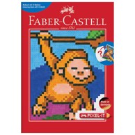 FABER CASTELL Bojanka A4, 6 listova, pixel-it