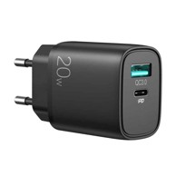 JOYROOM Brzi zidni punjač, USB + USB Type C, Power Delivery, Quick Charge 3.0, AFC FCP, 20W