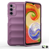 Maskica silikonska Wave za Samsung S25 FE, svijetloljubičasta