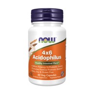 NOW Acidophilus 4x6, 60 kapsula