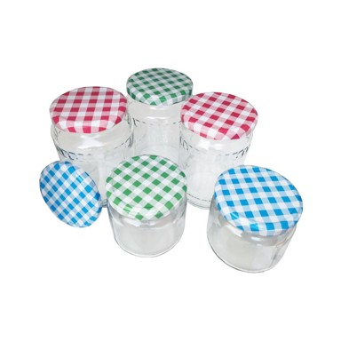 VETRO Tegla Dekor Srednja 580ml + poklopac 4/1