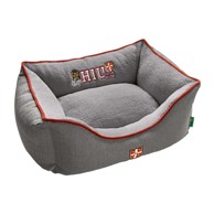 HUNTER Ležaj za pse University M, 80x60 cm, sivi