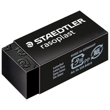 STAEDTLER Gumica Rasoplast, 526 B40-9, crna