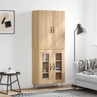 Visoka komoda od hrasta sonome 69,5x34x180cm 