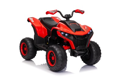 FAST WHEEL Quad na akumulator, 4x4, crveni