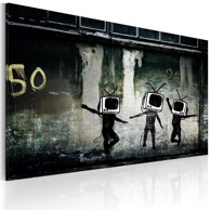 Slika TV heads dance (Banksy) 60x40