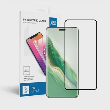 BLUE STAR 5D kaljeno staklo za Honor Magic6 Pro, crno