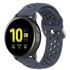 BStrap Silicone Dots remen za Samsung Galaxy Watch 3 45mm, dark gray