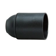 HEINRICH KOPP Grlo za žarulju E-27, crno