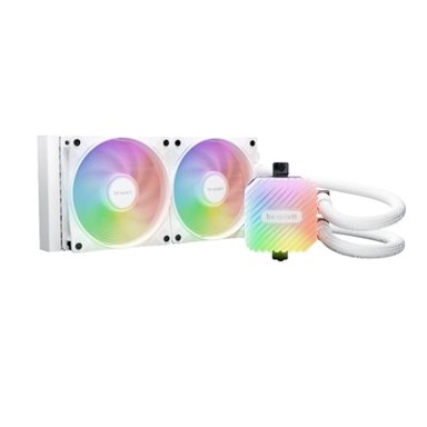 BE QUIET Vodeno hlađenje Light Loop 240mm ARGB, CPU hlađenje, za Intel i AMD, bijelo