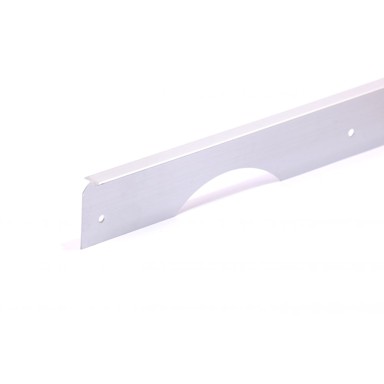 L-spoj 40 mm, 60 cm, krom, mat