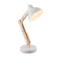 GLOBO LIGHTING Stolna Lampa Basic 1xE27 40W, bijela