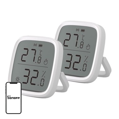 SONOFF SNZB-02D ZigBee senzor temperature i vlage, 2kom