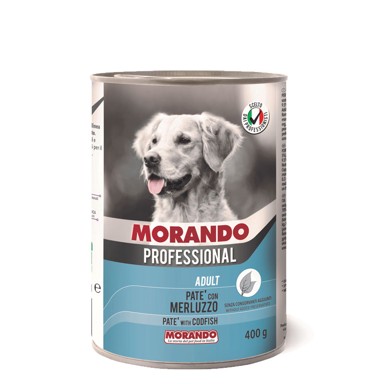 MORANDO Professional Adult Pate bakalar 400 g konzerva