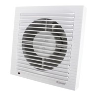 COMMEL ventilacijska oprema s odgođenim gašenjem/tajmerom s integriranom svokrilnom zaklopom 148 mm