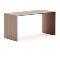 KAVE HOME Stolić za kavu Litto 45x90 cm u dekoru oraha tamni/prirodni