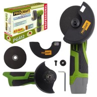 PROCRAFT Mini akumulatorska kutna brusilica PGA12