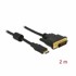 DELOCK kabel HDMI mini-DVI 24+1 2 m, model 83583