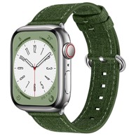 B-STRAP Denim remen za Apple Watch 38/40/41mm, olive green