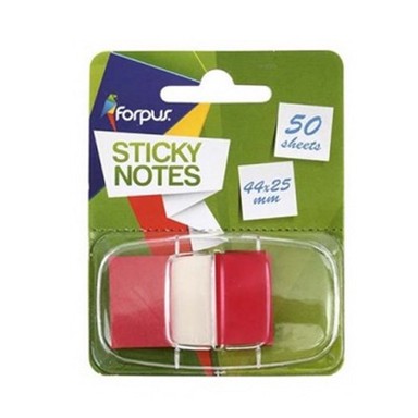 FORPUS Samoljepivi označivači, 44 x 25 mm, crvena