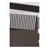 HANSE HOME Crno-sivi kuhinjski tepih Line, 45 x 140 cm