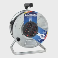 COMMEL 0905 kabelska motalica na metalnom bubnju 280 mm, monofazna, 16 a 230 v ~ 3500 w
