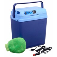 ALPICOOL Prijenosni električni hladnjak BLUE, 25 L, 230 V/12 V, teal plava