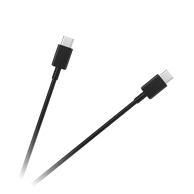 LP USB-C na USB-C kabel 100 cm, crni