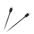 LP USB-C na USB-C kabel 100 cm, crni