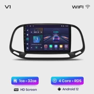 Multimedia pametni sustavi za automobile za Fiat Doblo, 2015 - 2019, navigacija, V1, 1GB, 32GB