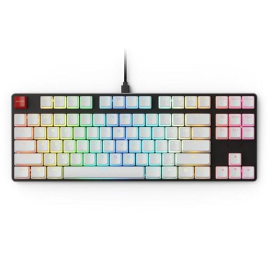 GLORIOUS Set tipki Aura, 105 tipki, ANSI US layout, bijele