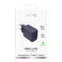 PURO Punjač zidni Pro Lite, USB-C, 30 W, sivi