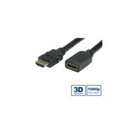 ROLINE Produžni kabel s mrežom HDMI, 2 m