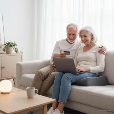 Jastuk za sjedalo jednobojni, sivi