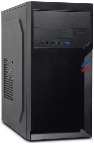 INTER-TECH Kućište 6502 Romea, micro tower, ATX, crno