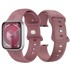GS Silikonska narukvica za Apple Watch Series 1–11/SE/Ultra 1–3, 42/44/45/46/49 mm, ružičasto-ljubičasta