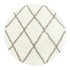AYYILDIZ CARPETS Krem okrugli tepih ø 120 cm Alvor