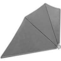 Sklopiva bočna tenda 160 x 240 cm, siva