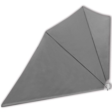 Sklopiva bočna tenda 160 x 240 cm, siva