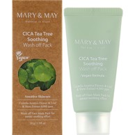 MARY&MAY Umirujuća čisteća maska CICA Tea Tree Soothing Wash Off Pack MINI 30 g