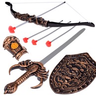 Komplet, Mali Vitez, S mačem, lukom i štitom