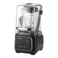 VEVOR Stolni blender sa zaštitnim poklopcem, 2 L, crni