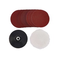 LUX TOOLS Set za poliranje i brušenje