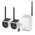 SWANN Sigurnosni komplet MaxRanger 4K, 2 kamere, 64 GB SD