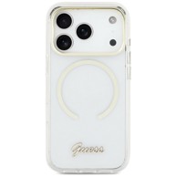 GUESS IML Script MagSafe futrola za Apple iPhone Air, prozirna